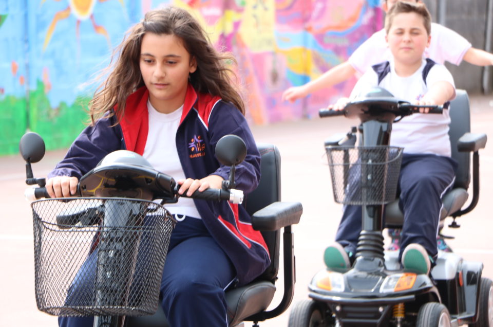 Educación vial con Jesuitinas Bilbao